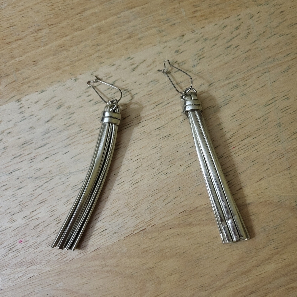Faux Leather Earrings